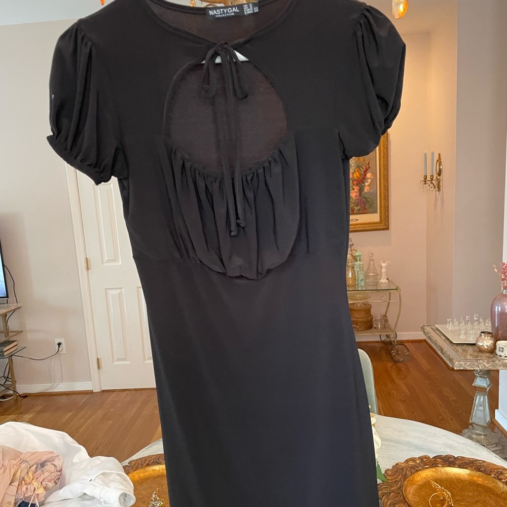 Nasty gal peasant dress
